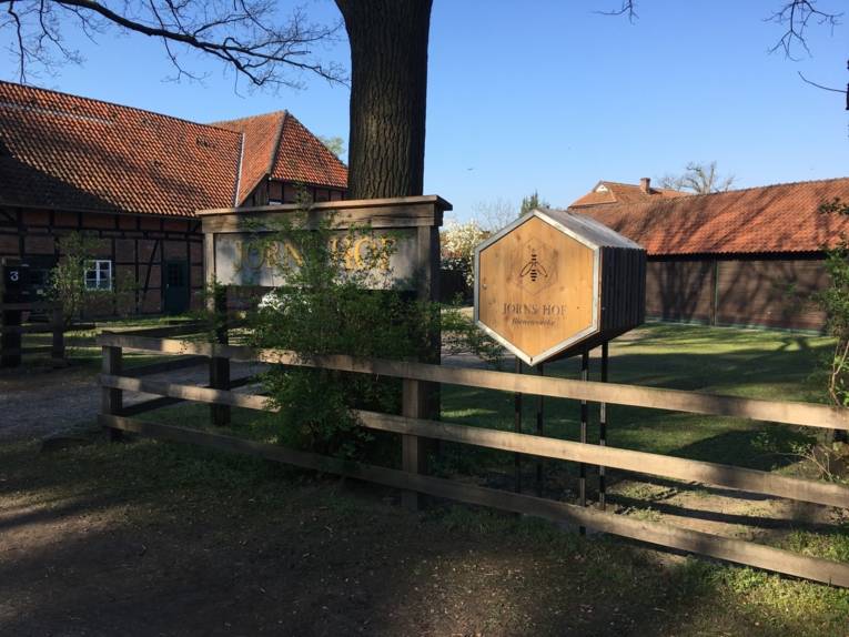 Zugang zu einen Bauernhof.